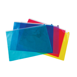 Pasta zip em PVC personalizada