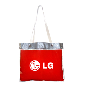 Sacola de praia em PVC personalizada