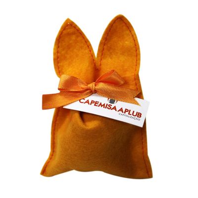 Mini ovo de chocolate em bolsa com formato de Coelho Personalizado