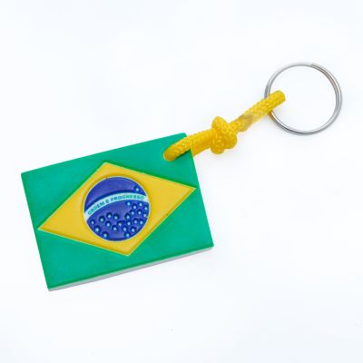 Chaveiro com estampa