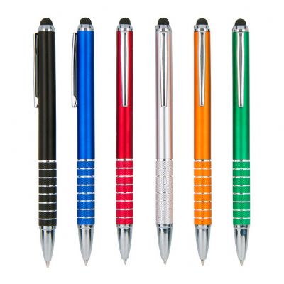 Caneta plástica esferográfica personalizada