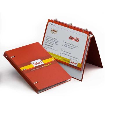 Pasta Cartonada Personalizada - Tipo Flip-Chart