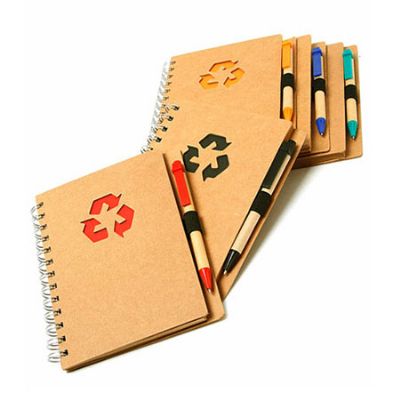 Bloco de anotações ecológicos personalizado
