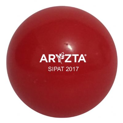 Bolinha anti stress brilhante e marmorizada personalizada
