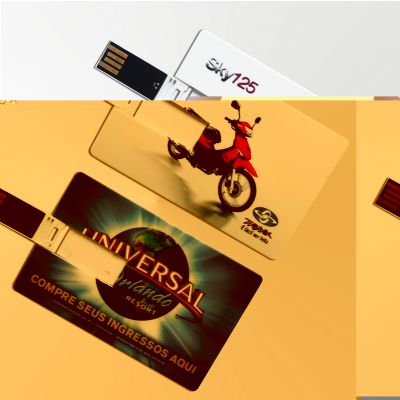 Pen card resistente a choque e água personalizado