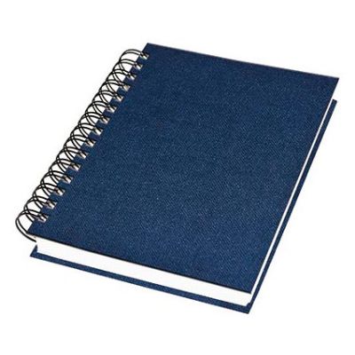 Agenda diária com wire-o canvas personalizada