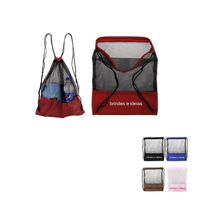 Mochila em nylon e tela personalizada