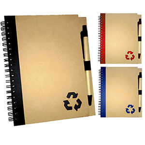 Porta-recado / Caderno com capa dura personalizado