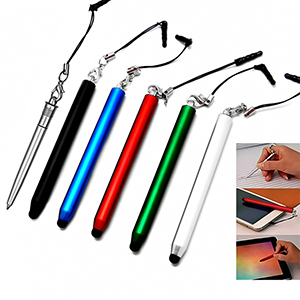 Caneta plástica touch personalizada