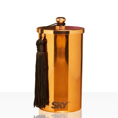 Vela aromática em lata