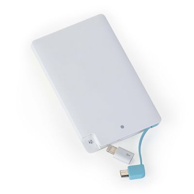 Bateria auxiliar cartão personalizado