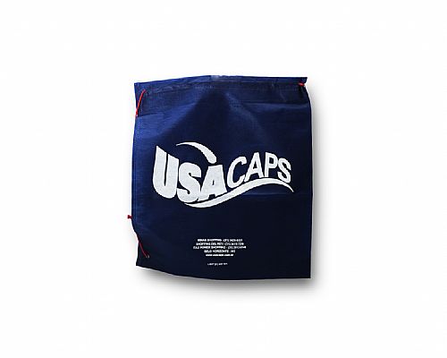 Sacola em TNT tipo mochila personalizada