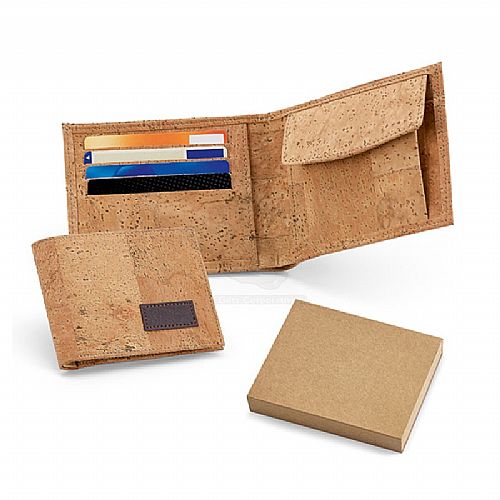 Carteira em Cortiça para Brindes Personalizados