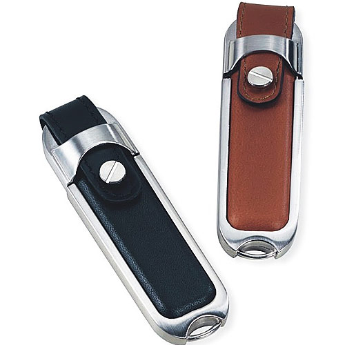 Pen Drive de Couro Personalizado