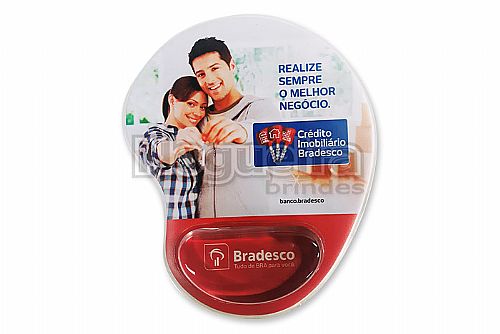 Mouse Pad Personalizado com Apoio em Gel
