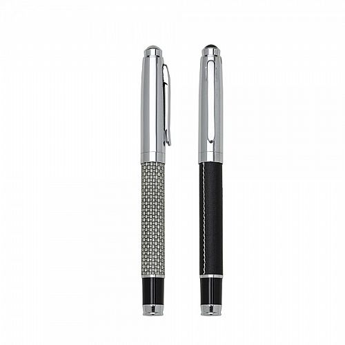 Caneta Metal Roller com tampa Personalizada