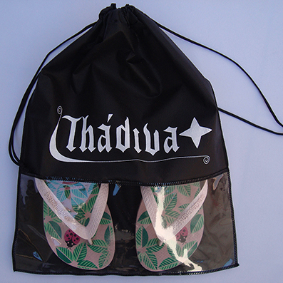 Saco em TNT com visor em PVC Personalizado