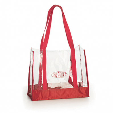 Sacola em PVC cristal Personalizada