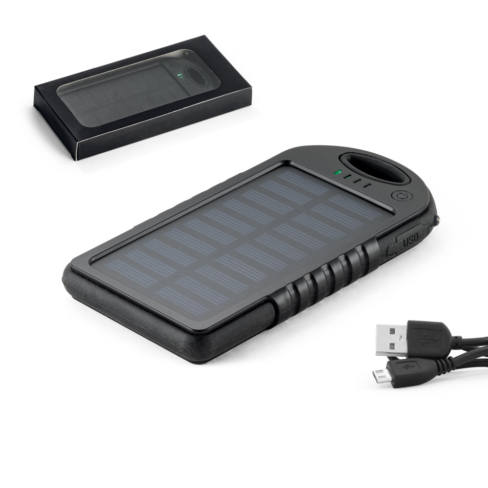 bateria portátil solar