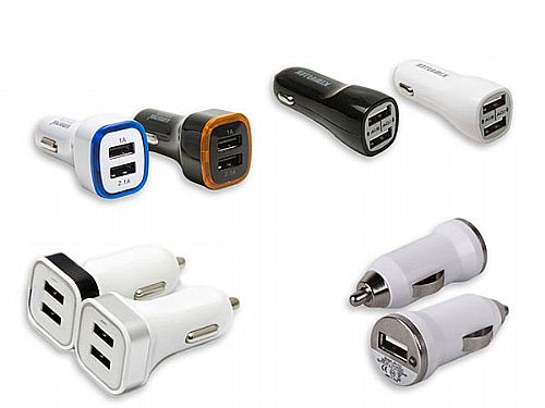 Carregadores Portátil veicular USB Personalizado