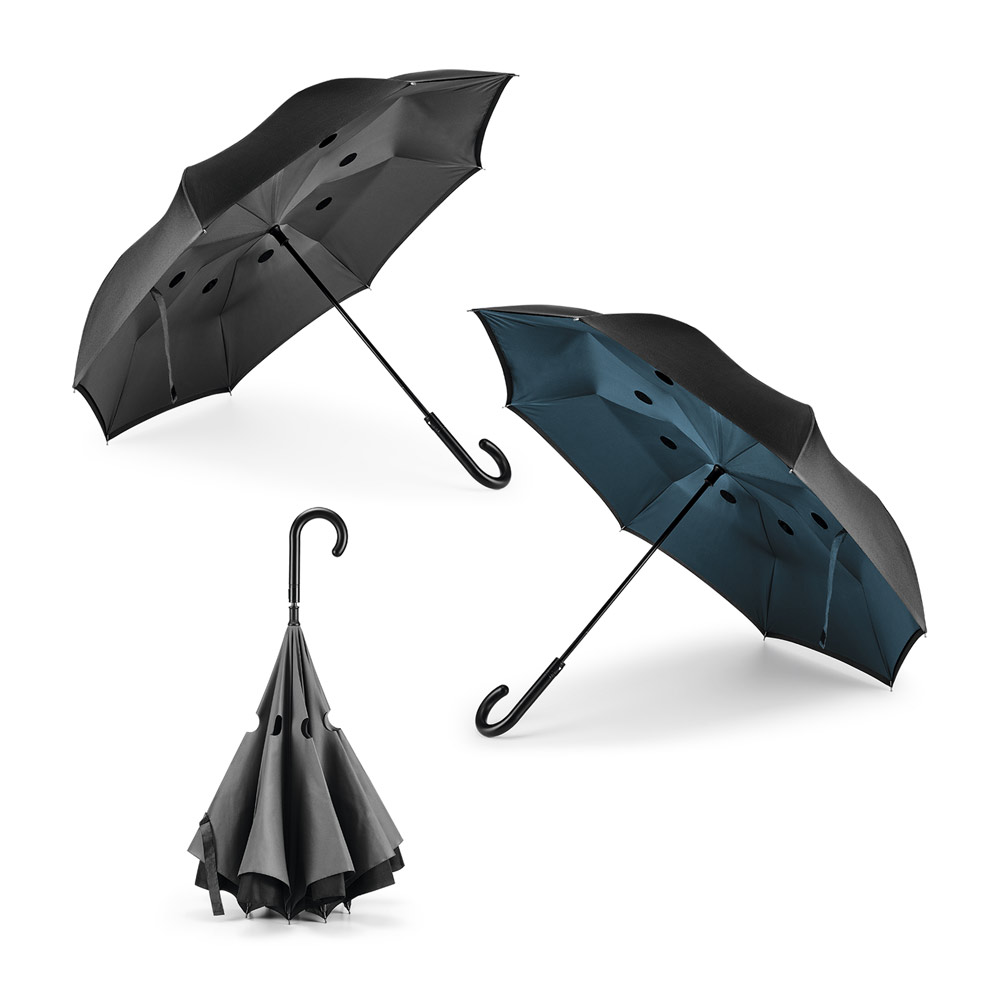 guarda-chuva reversível