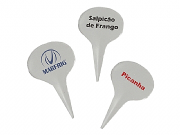 Placa Identificadora de Alimentos Personalizada