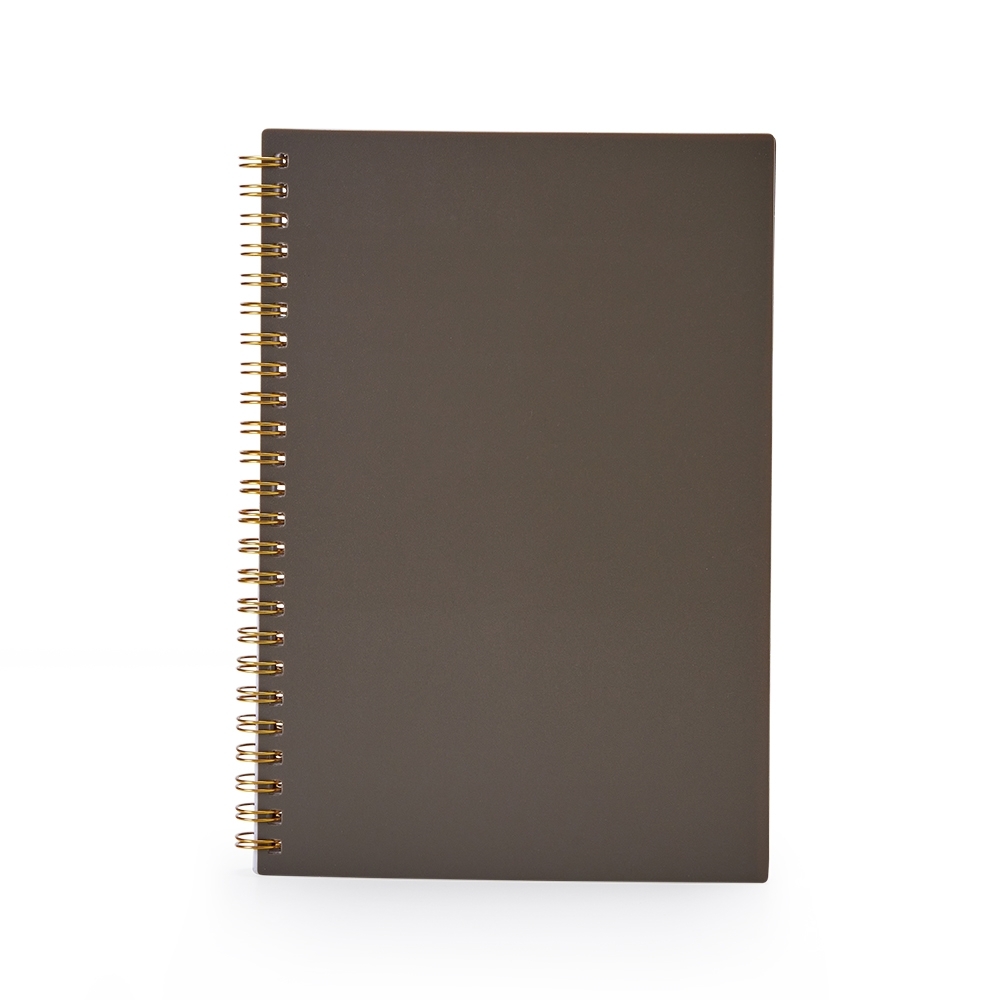 caderno a5 plástico