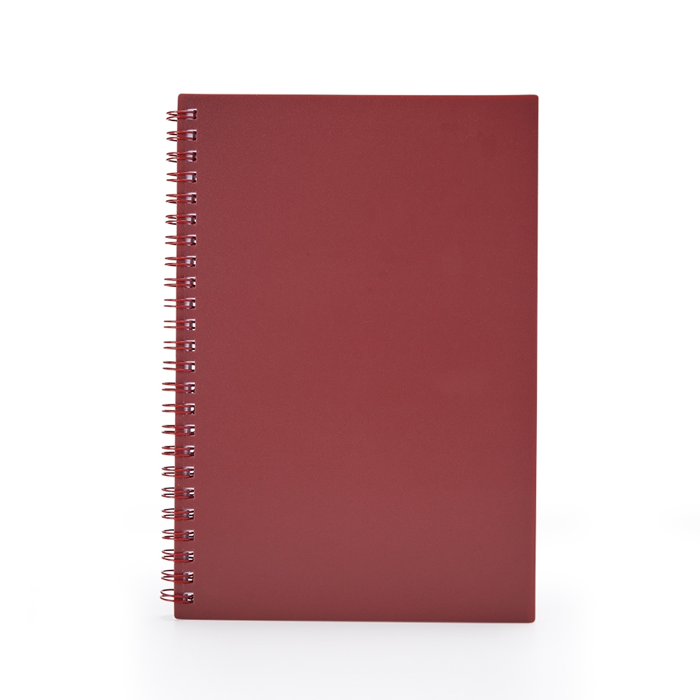 caderno a5 plástico
