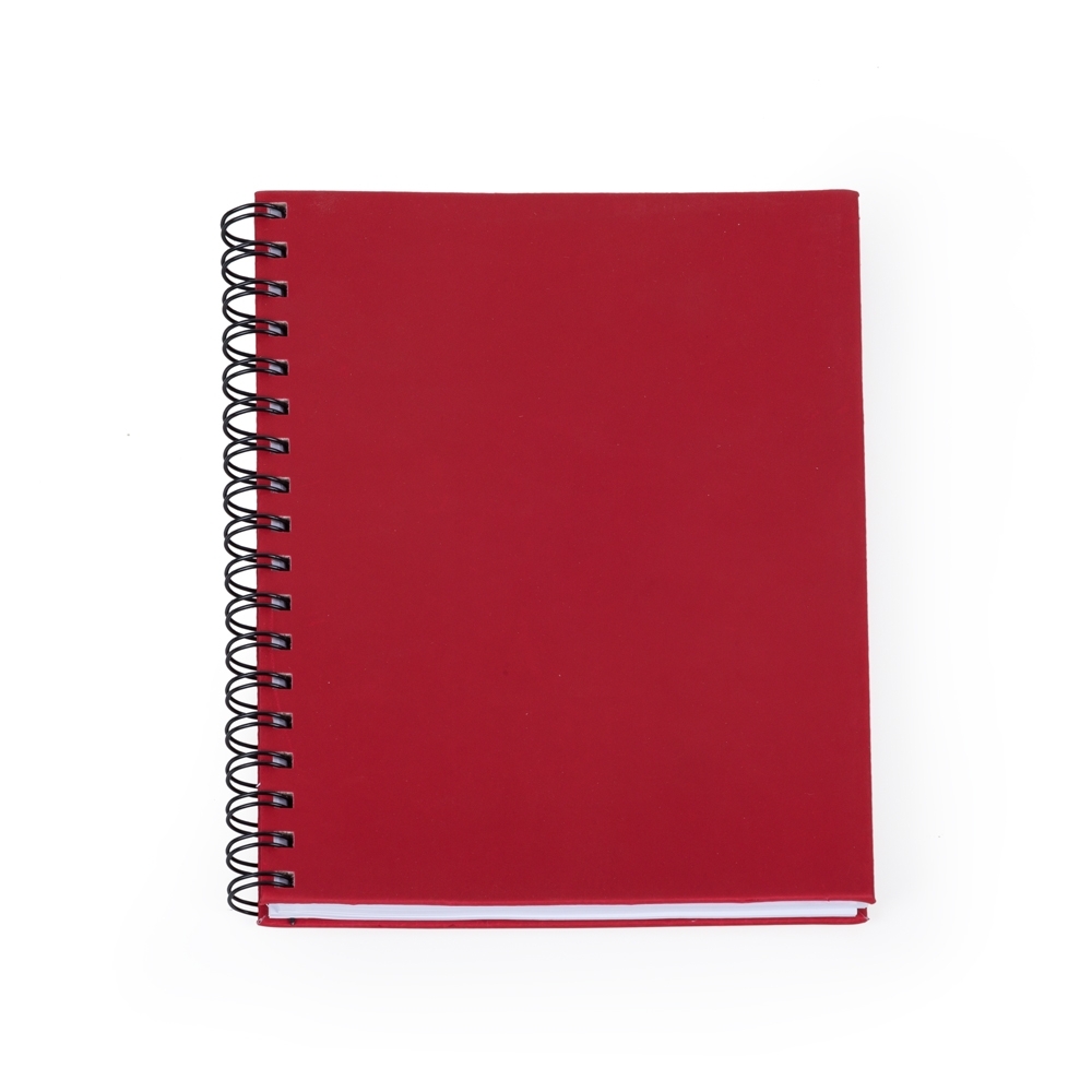 caderno capa emborrachada