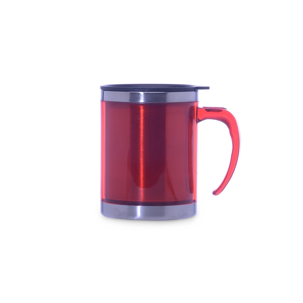 caneca acrílica 400 ml com tampa