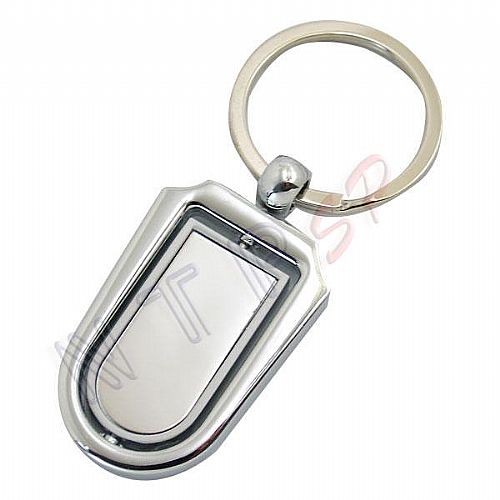 Chaveiro em metal giratório Personalizado