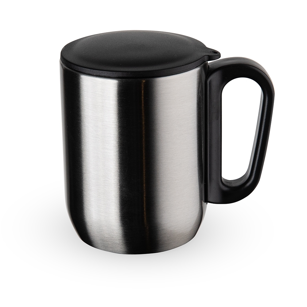 caneca inox parede dupla 250 ml