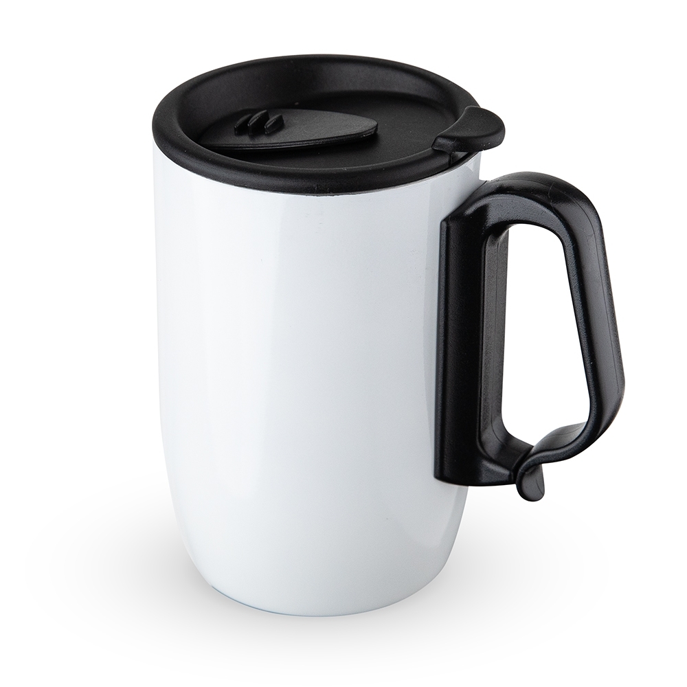 caneca inox parede dupla 350 ml