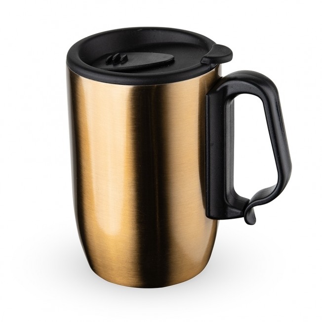 caneca inox parede dupla 350 ml