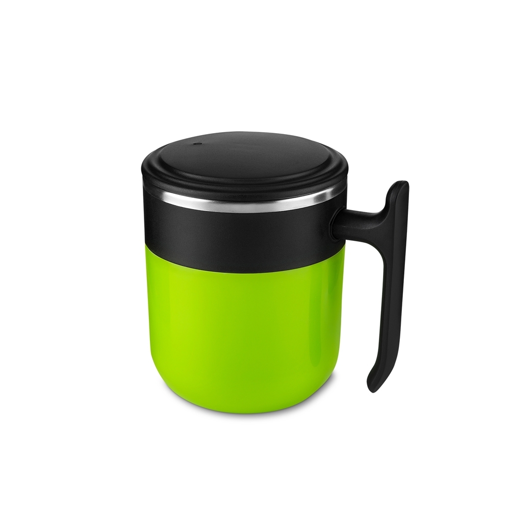 caneca plástica com inox 350 ml