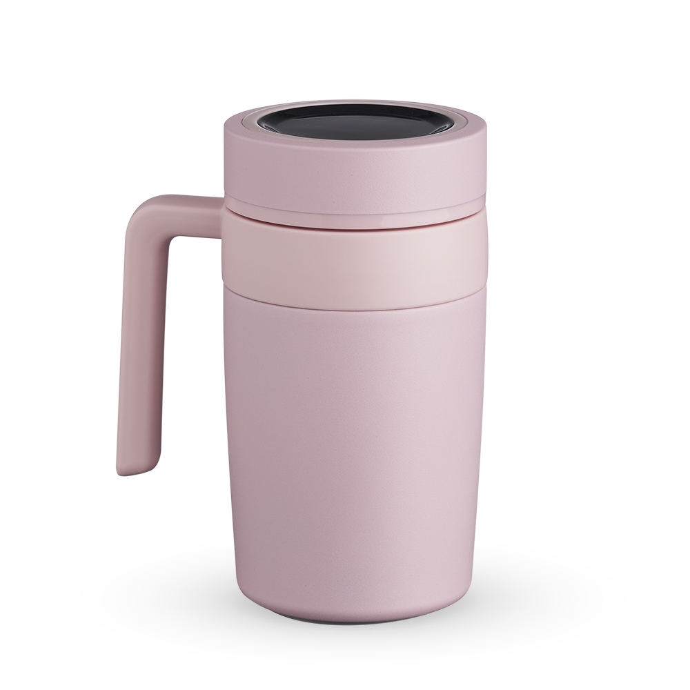 caneca termica 500ml c/ termômetro