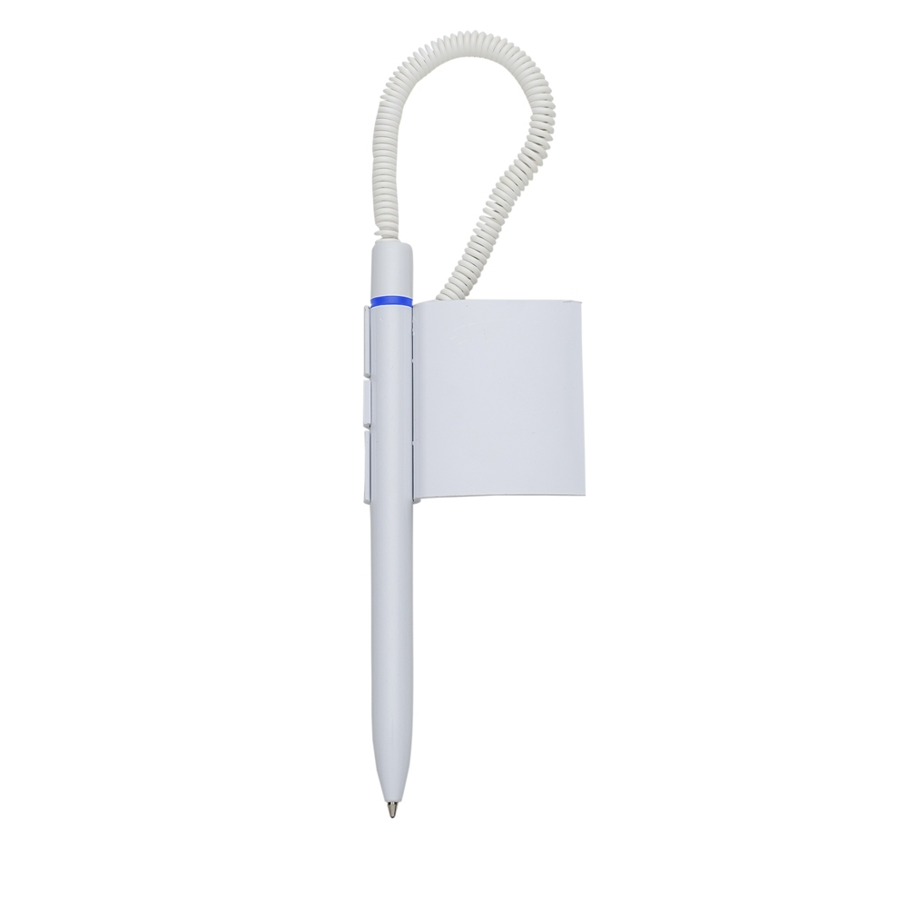 caneta balcão plastica suporte formato quadrado