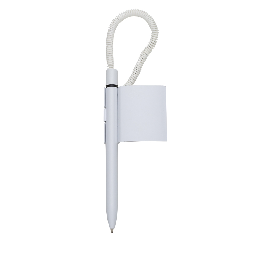 caneta balcão plastica suporte formato quadrado