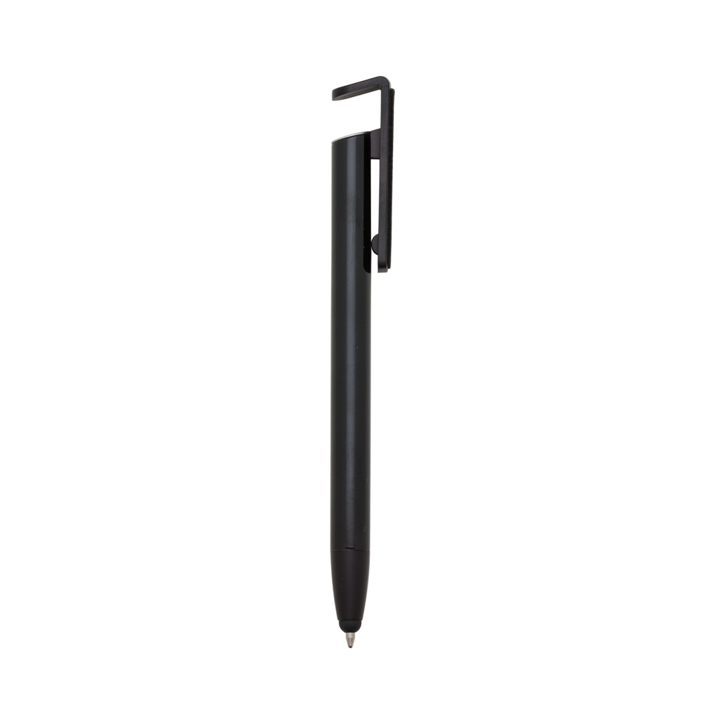 caneta base celular c/ limpador de tela e porta touch