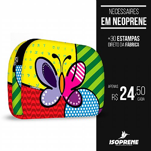 Necessaires em Neoprene Personalizado