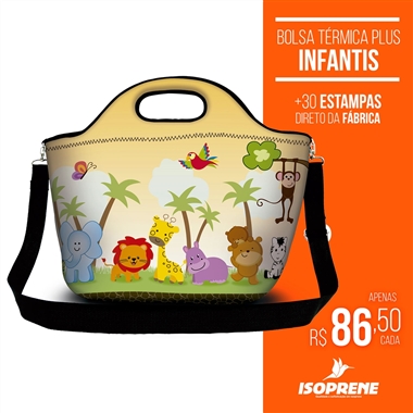 Bolsa Térmica Plus Infantis Personalizada