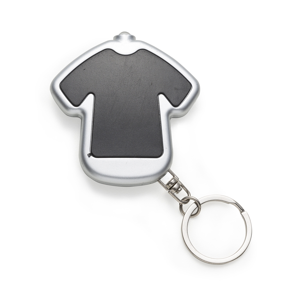 chaveiro lanterna camiseta