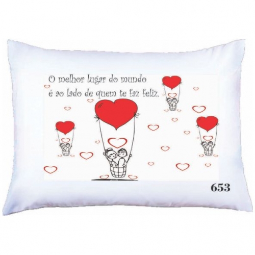 Fronha Estampada 150 fios Personalizada