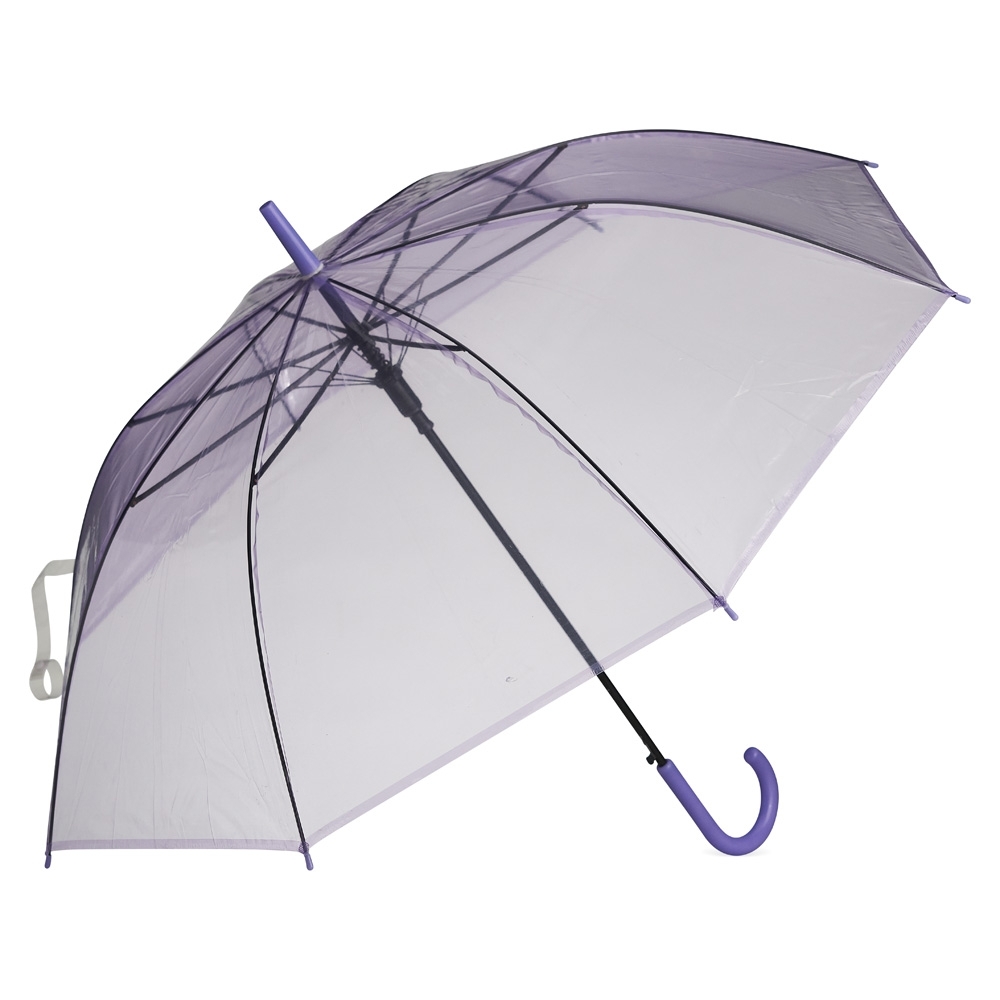 guarda-chuva transparente