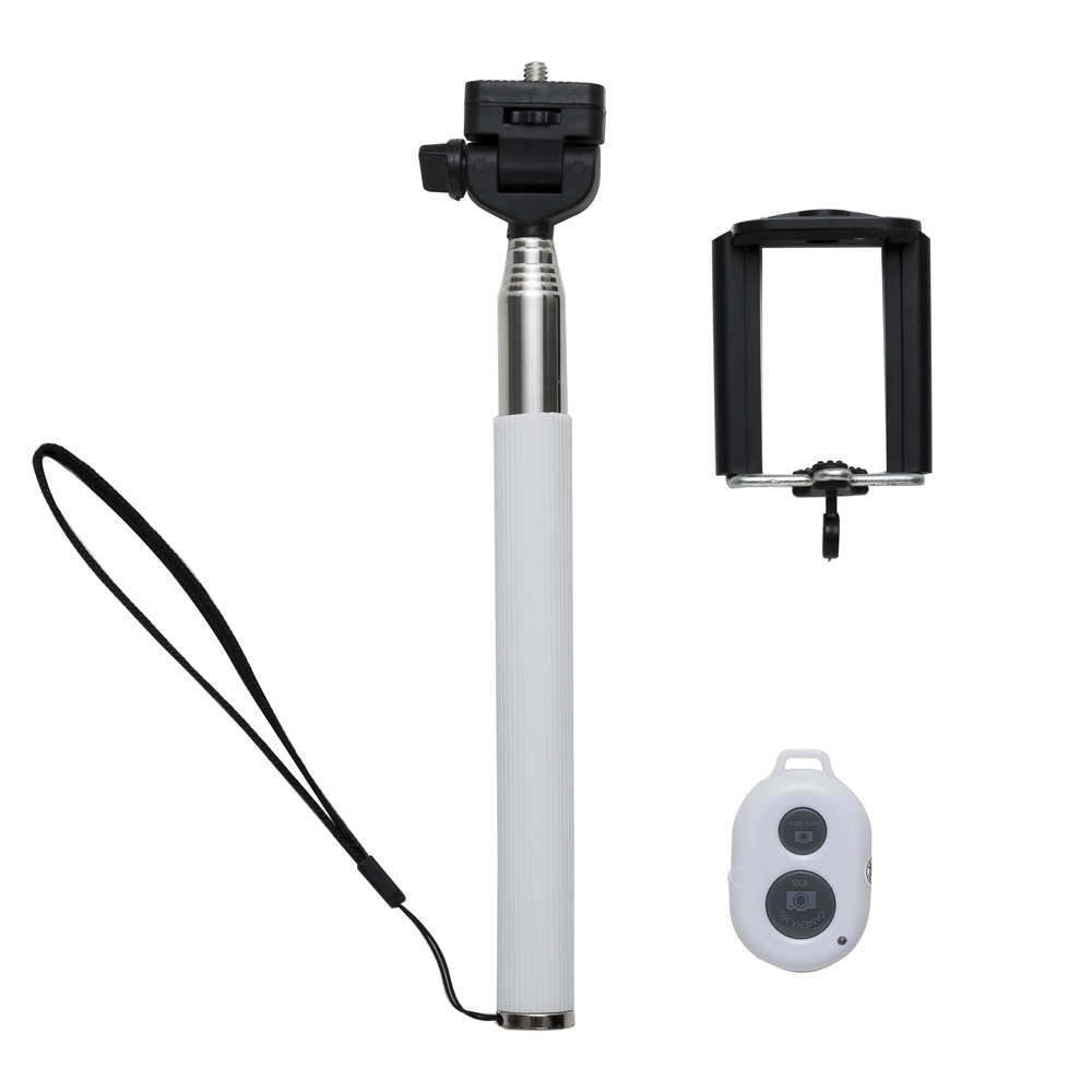 kit selfie monopod + controle bluetooth