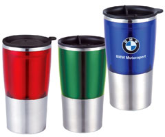 Caneca em acrilíco e inox Personalizada
