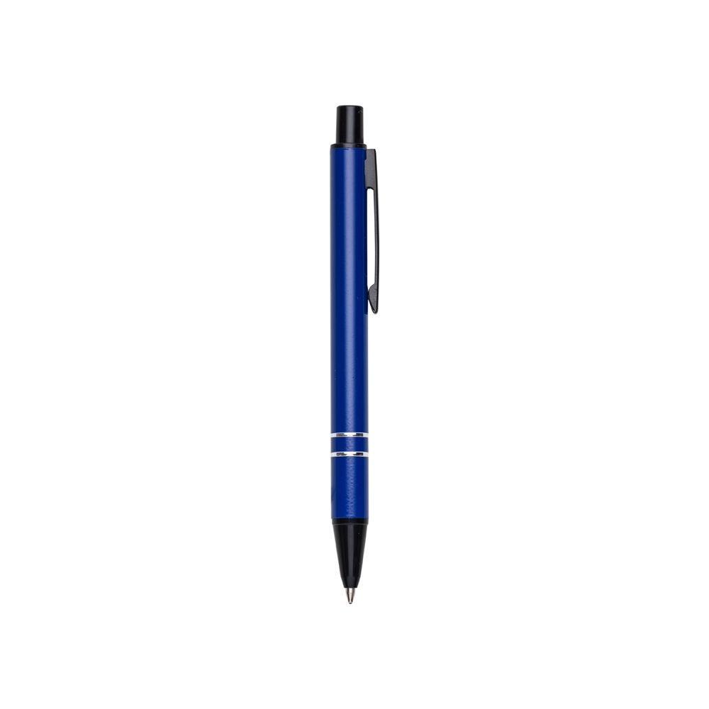 caneta semi-metal c/ 2 aneis