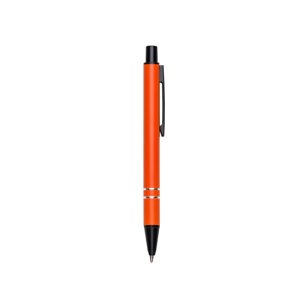 caneta semi-metal c/ 2 aneis