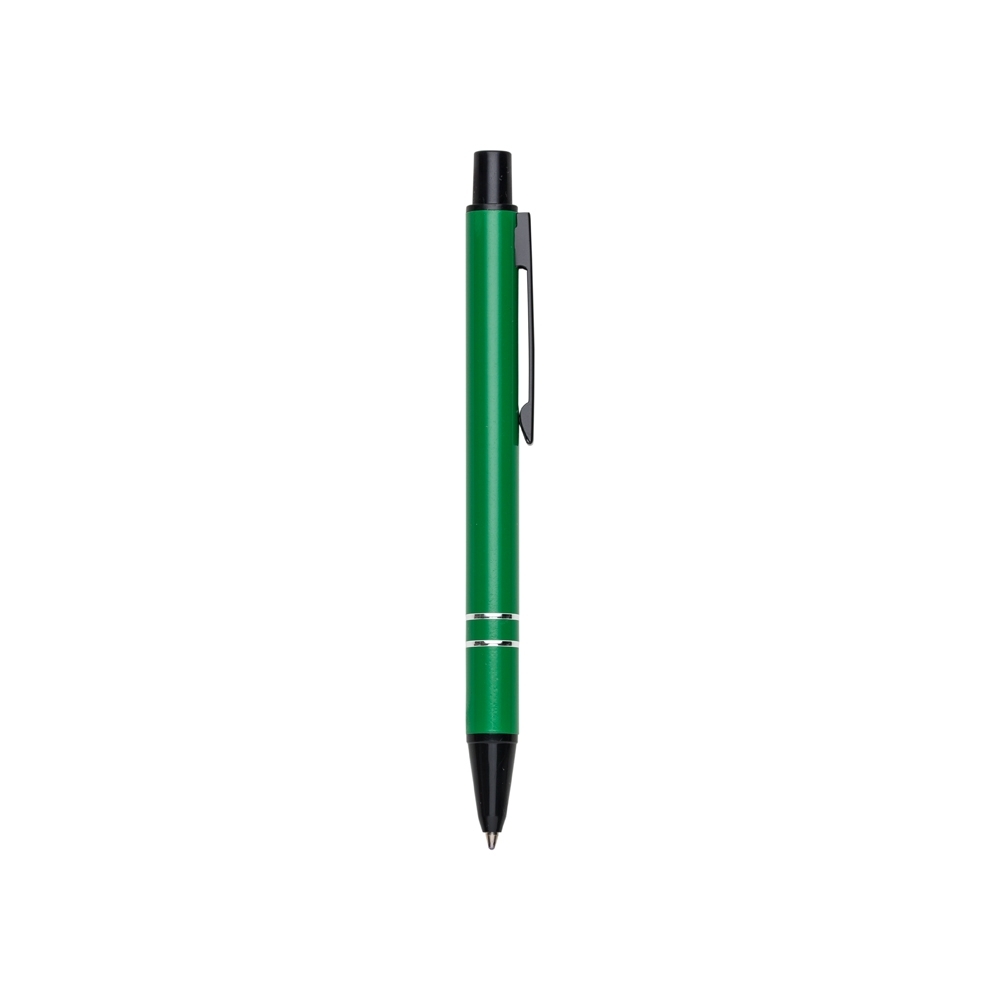 caneta semi-metal c/ 2 aneis