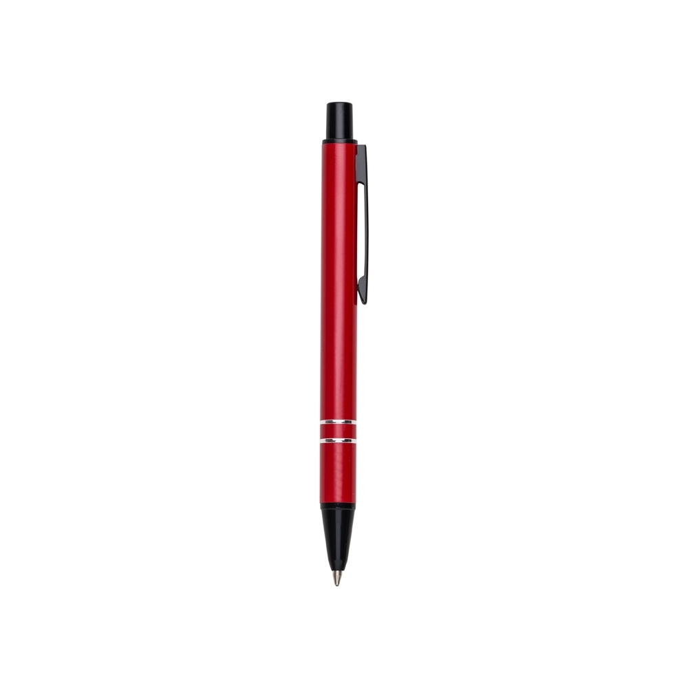 caneta semi-metal c/ 2 aneis